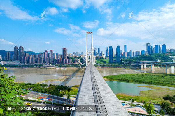 重慶南紀(jì)門軌道大橋與南岸區(qū)