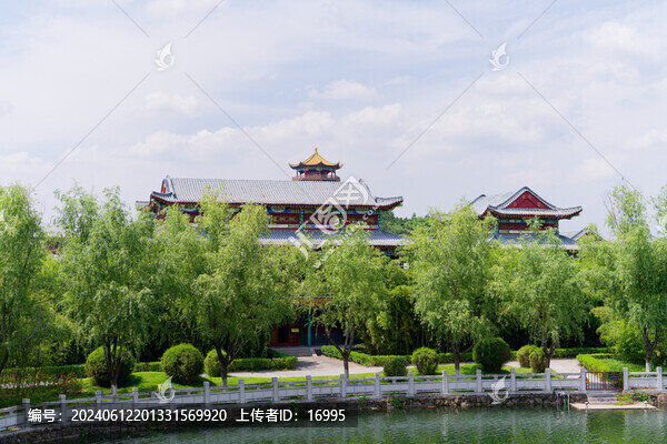 新圓明園亭臺樓閣