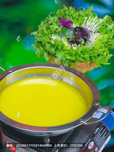 雞湯野菜