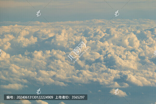 航拍云景云圖