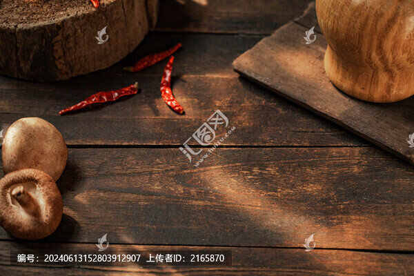 食品美食空背景