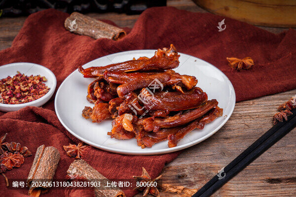 鹵鴨架
