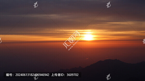 太白山日出