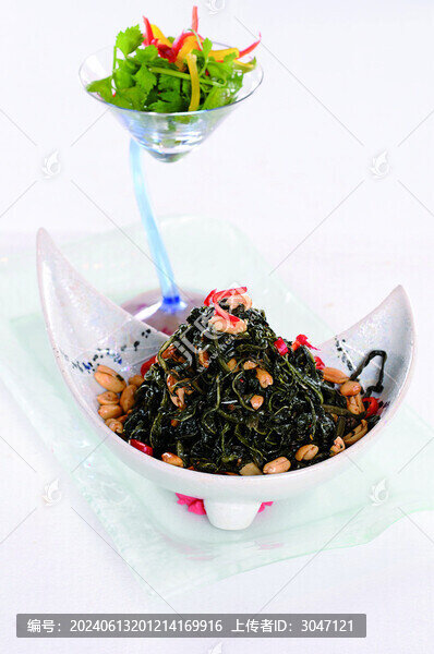 山野菜拌花生
