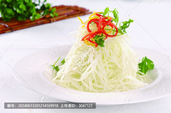 爽口木瓜絲