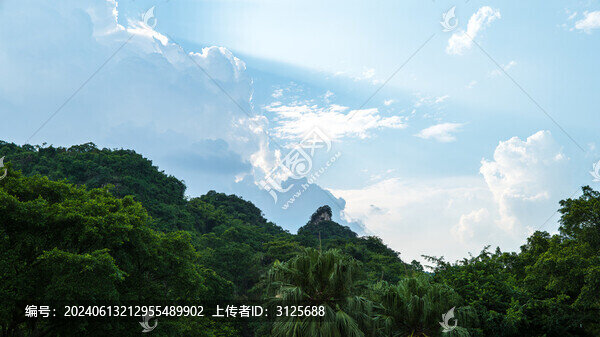 廣西柳州龍?zhí)豆珗@風光