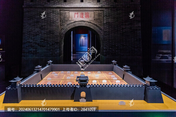 明代沈陽中衛(wèi)城示意模型