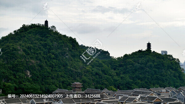 廣西柳州窯阜古鎮(zhèn)風光