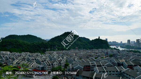 廣西柳州窯阜古鎮(zhèn)風(fēng)光