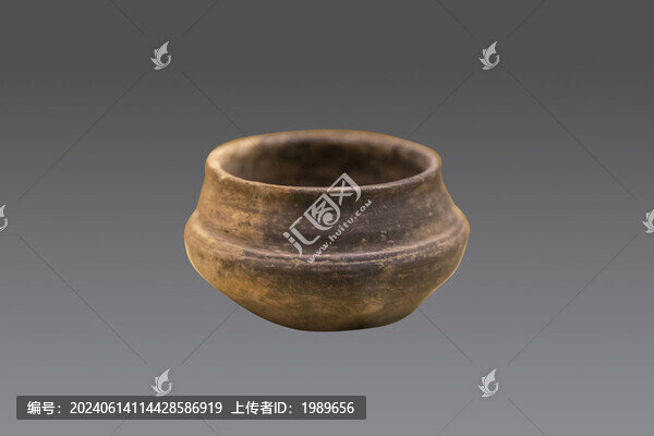 崧澤文化黑陶罐