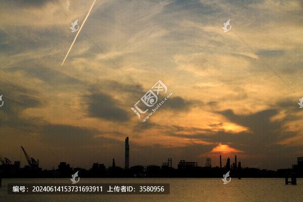 黃浦江黃昏