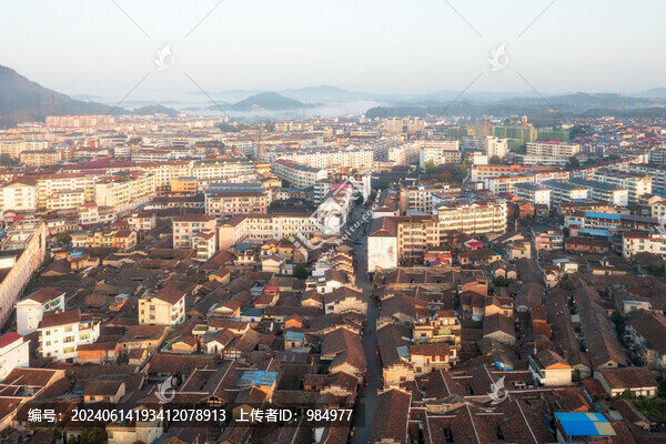 江西贛派建筑古城民居航拍風(fēng)光