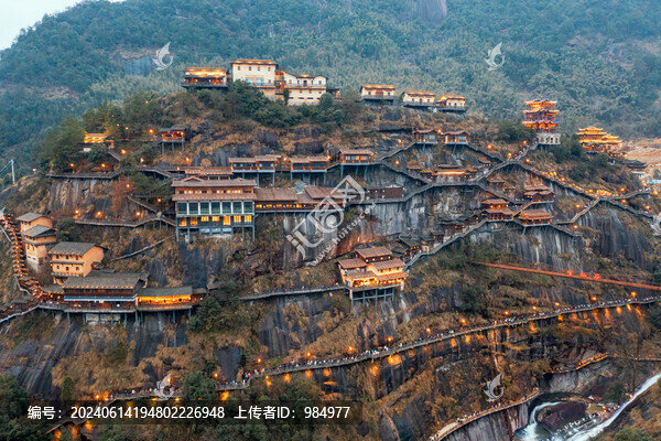 江西上饒望仙谷景區(qū)風(fēng)光