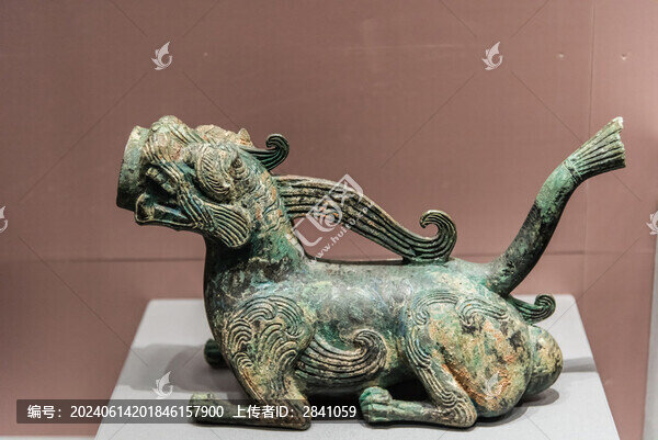 十六國北燕銅虎子