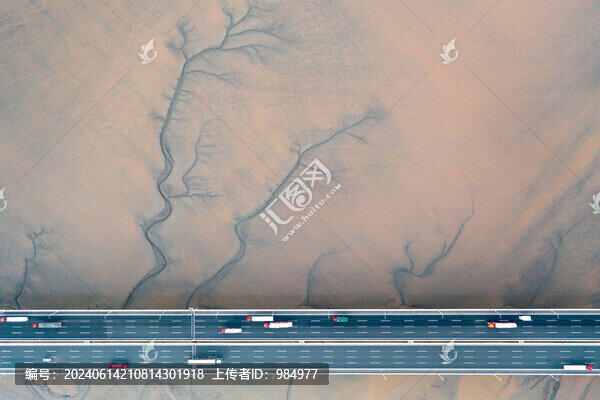 浙江嘉興錢塘江潮汐樹航拍風光