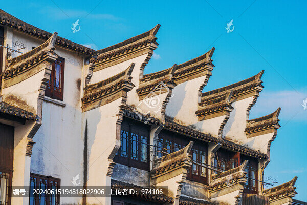 烏鎮(zhèn)古鎮(zhèn)古建筑的細節(jié)特寫