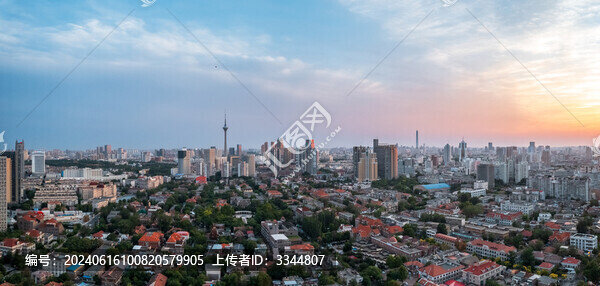天津五大道旅游景區(qū)城市建筑風(fēng)光