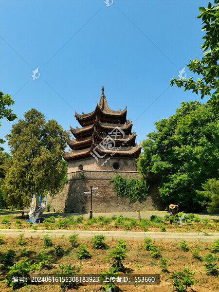 三原中王堡木塔