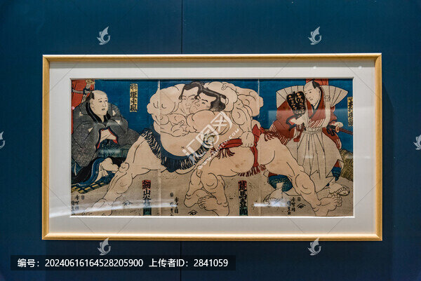 日本荒馬吉五郎與劍山谷右衛(wèi)門(mén)