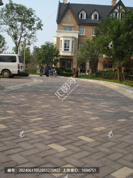 透水磚路