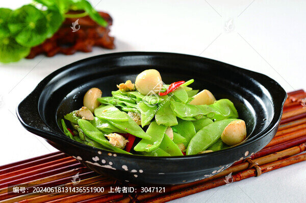 干鍋梅豆角