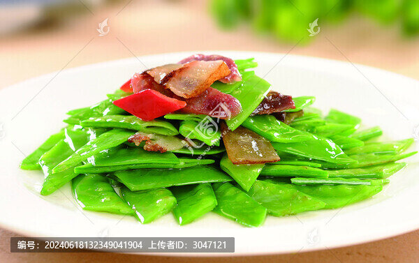 臘味荷蘭豆