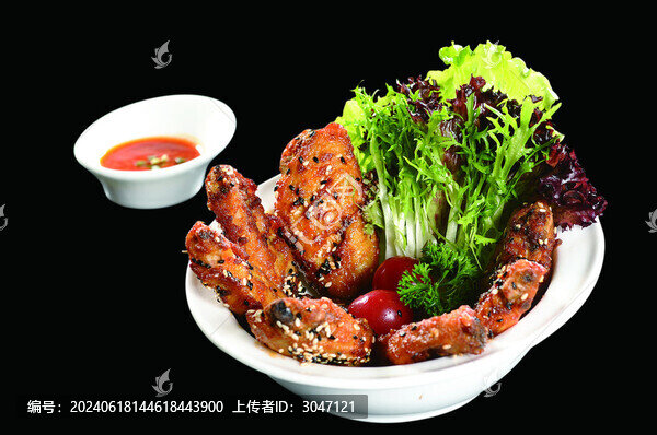 芝麻雞翅