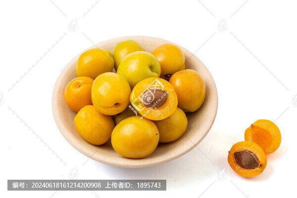 珍珠油杏麥黃杏水果