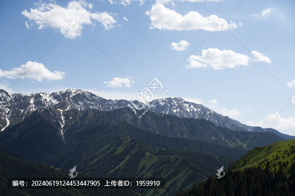 伊犁雪山