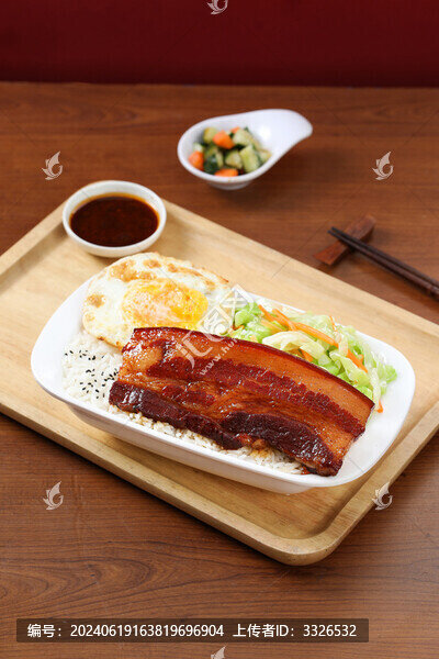 把子肉套餐飯