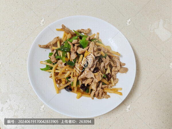 筍絲炒瘦肉