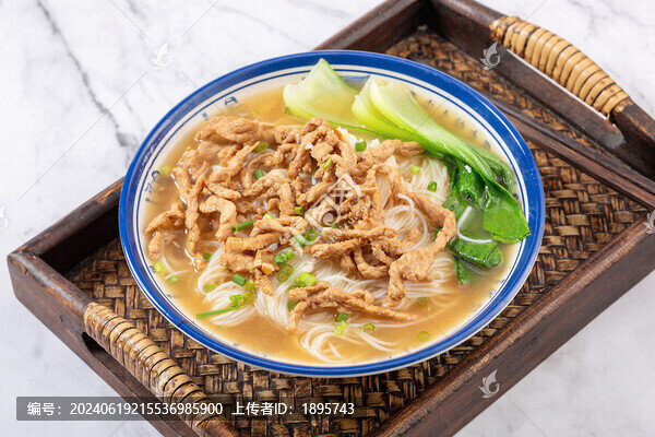 肉絲湯粉干