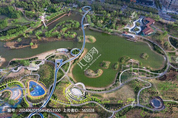 長(zhǎng)河公園風(fēng)貌城市公園德州公園