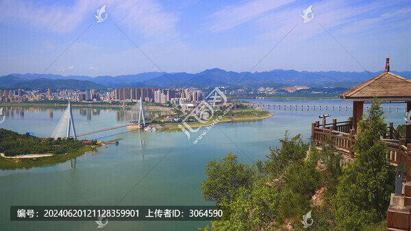 鄖陽湖風光