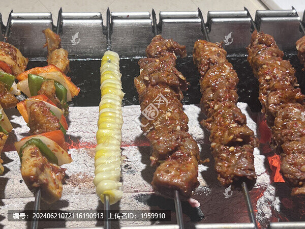 哈密烤羊肉串