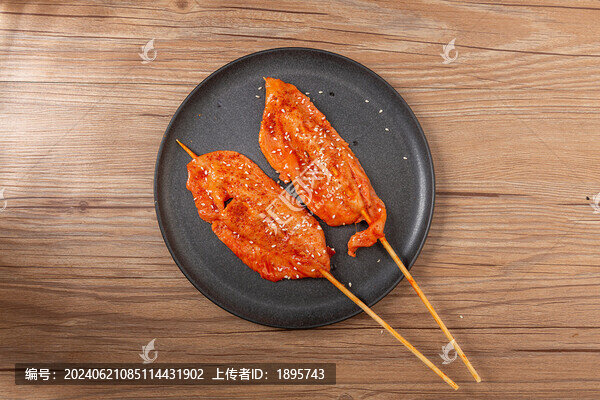 奧爾良雞肉片燙串