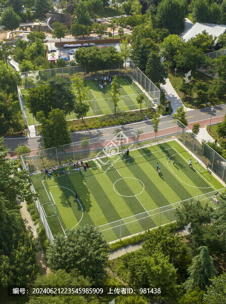廟底考古遺址公園足球場