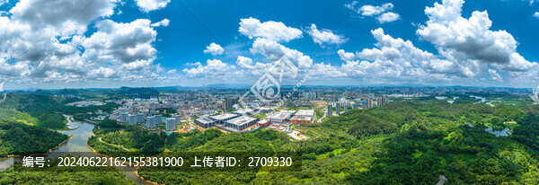 九龍山華為全景圖