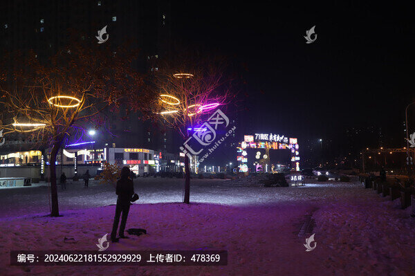 衡水夜景