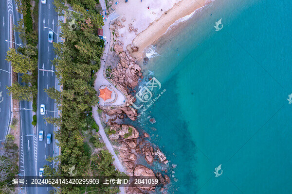 中國青島海底世界和小魚山景區(qū)