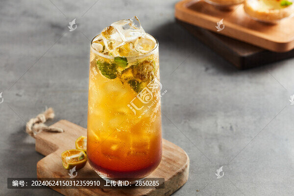百香果氣泡水