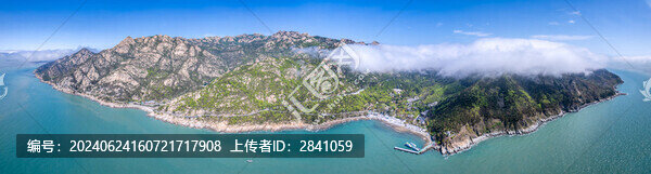 中國山東青島嶗山太清風(fēng)景區(qū)全景