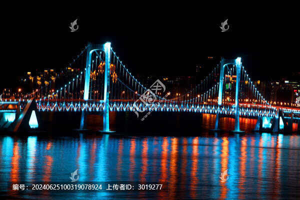 星海灣大橋夜景