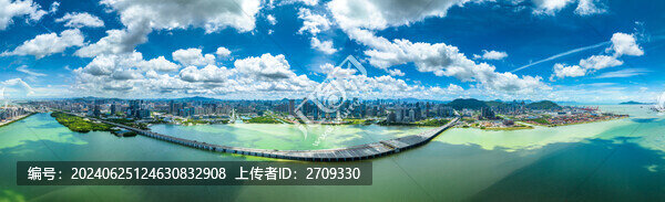深圳前海全景圖