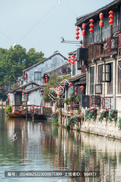 上海金山楓涇古鎮(zhèn)江南水鄉(xiāng)風(fēng)光