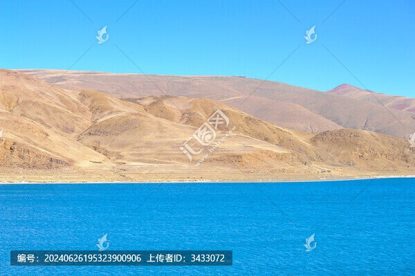 西藏羊卓雍措湖自然風(fēng)光