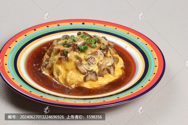 滑蛋蓋飯