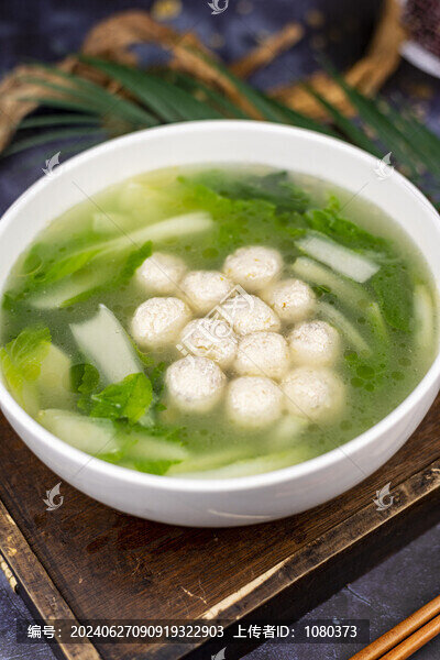 白菜圓子湯