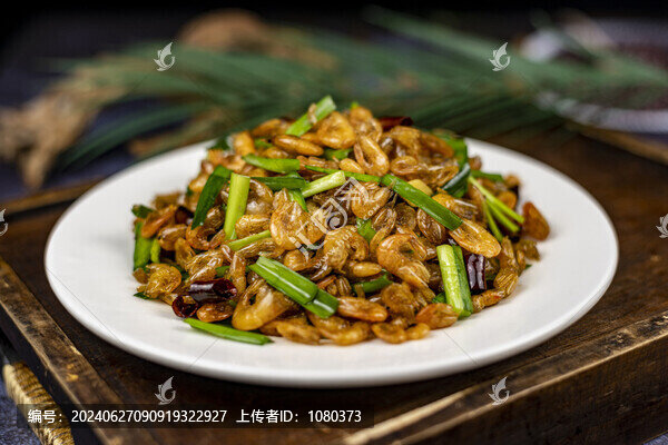 韭菜炒蝦米