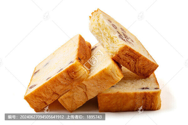椰香紅豆超軟吐司